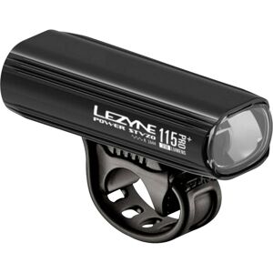 Lezyne Power Pro 115+ Koplamp LED werkt op een accu, werkt op USB Zwart