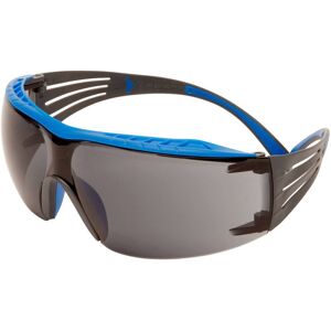 3M SecureFit SF402XSGAF-BLU Veiligheidsbril Met anti-condens coating Blauw, Grijs