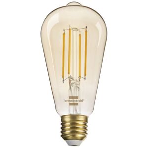 Brennenstuhl 1294870272 LED-lamp Energielabel: F (A - G) E27 4.9 W Goud
