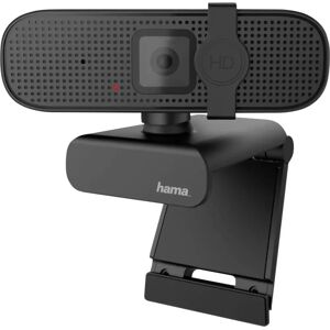 Hama Full HD-webcam 1920 x 1080 Pixel Klemhouder