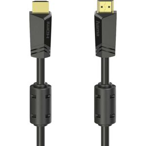 Hama HDMI Aansluitkabel HDMI-A stekker, HDMI-A stekker 10.00 m Zwart 00205009 HDMI-kabel