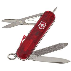 Victorinox Signature Lite 0.6226.T Zwitsers zakmes Aantal functies 7 Rood (transparant)