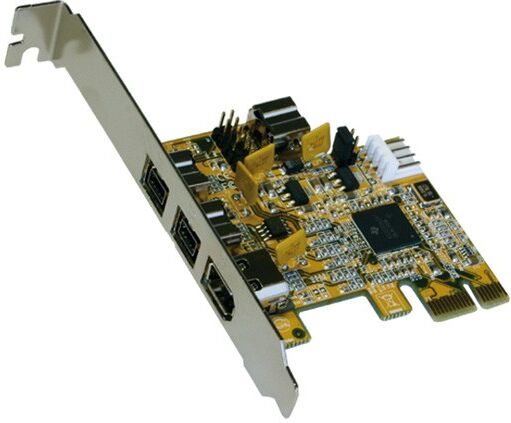 Exsys FireWire PCI Express IEEE1394b 800 PCI kaart