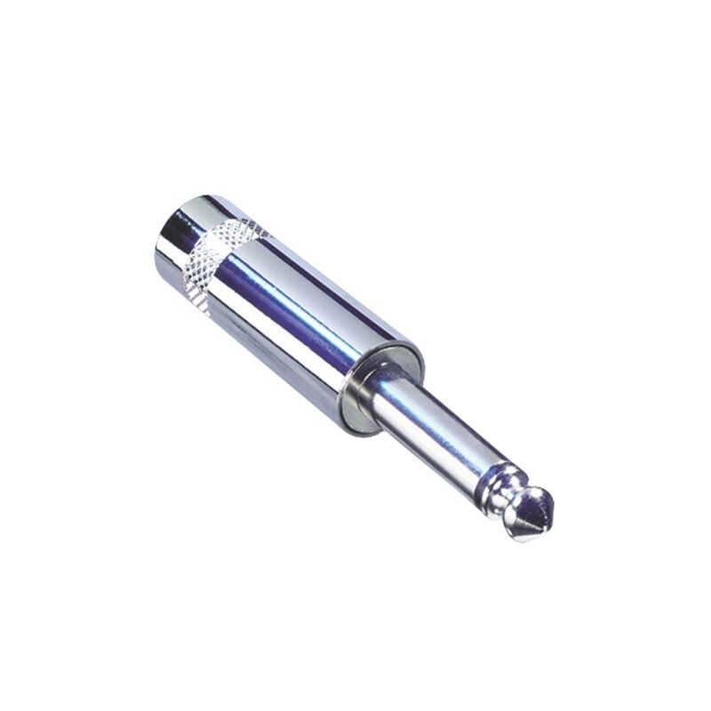 Neutrik Monoconnector 6.35 mm Male Metaal Zilver
