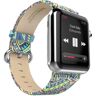 Hoco Kunstleren bandje - Geschikt voor Apple Watch Series 1/2/3 (42mm) - Bohemian stijl