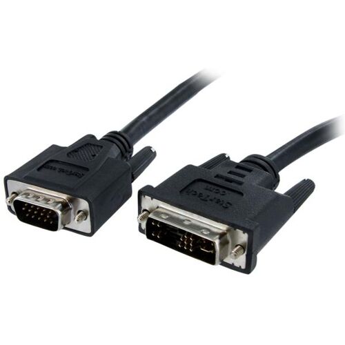 StarTech DVI-naar-VGA-beeldschermkabel M/M - DVI-naar-VGA (15-pins) 3 m