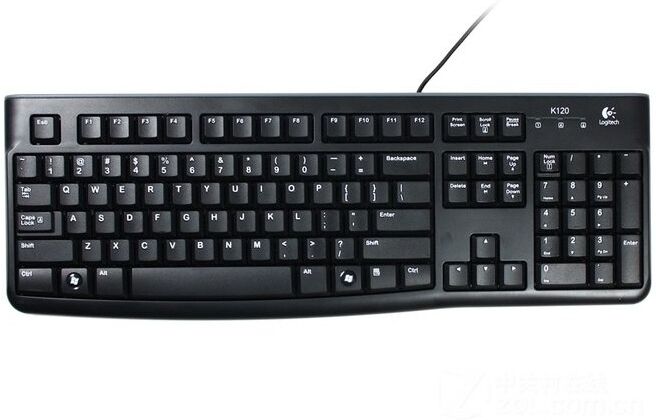 Logitech K120 QWERTY USB Toetsenbord