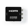 Nedis Composiet naar HDMI Omvormer - RGB naar HDMI - Full HD 60Hz - Zwart
