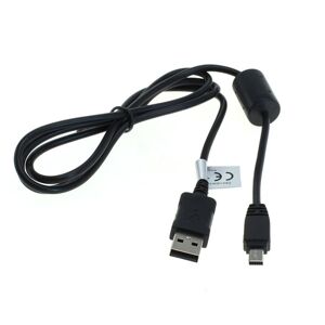 OTB USB Kabel voor Casio Exilim EMC-6 - 5 pins - 1 meter - Zwart