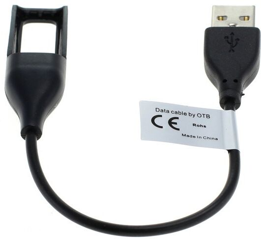 OTB Fitbit Flex USB oplaadkabel Zwart