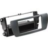 KD 2 Din Radiomontageframe voor Seat Ibiza 6J/6P - Met radiobak - Black Azabache (AL6)