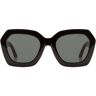 Komono Gwen black tortoise sunglasses Zwart One Size Female