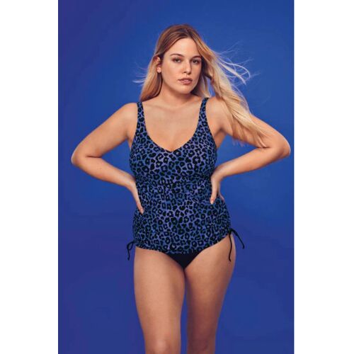 Rosa Faia Batik safari / malaika tankini top 8887-1 389 fusion blue Blauw 46F Female