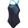 Speedo Eco medley logo medalist badpak Blauw 40 Female