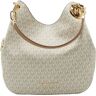 Michael Kors Lillie large logo handtas Ecru One Size Female