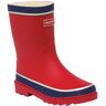 Regatta Grote buitenkinderen/kinderen foxfire wellington boots Rood 30 Male