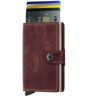 Secrid Mv miniwallet vintage brown Bruin One Size Male