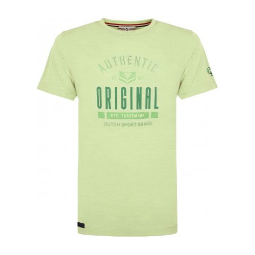 Q1905 T-shirt duinzicht zacht Groen Small Male