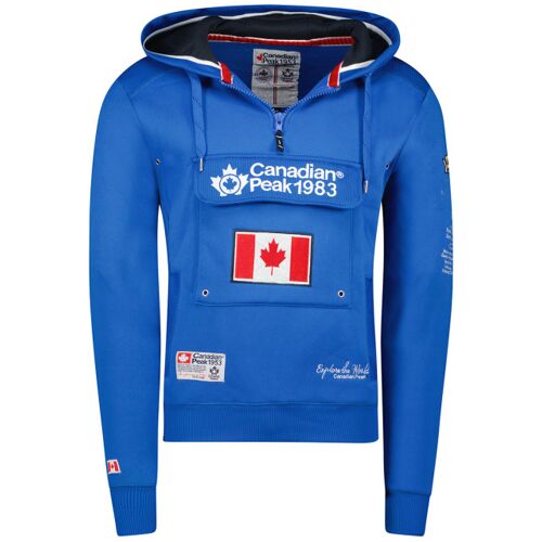 Canadian Peak heren anorak trui capuchon sweat galapagos - Blauw 3X-Large Male