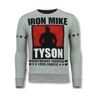 Local Fanatic Mike tyson trui iron mike sweater Grijs 2X-Large Male