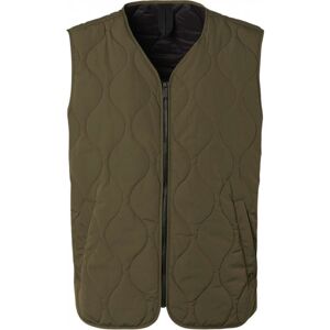 No Excess Gilet padded full zipper army  - Groen - Size: 2X-Large