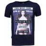 Local Fanatic Kim kardashian rhinestone t-shirt Print / Multi 2X-Large Male