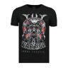 Local Fanatic Savage samurai merk t-shirt Zwart 2X-Large Male