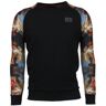 Local Fanatic Mythologie arm motief sweater Zwart 2X-Large Male