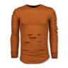 Justing 3d stamp paris trui damaged sweater Print / Multi Large Male