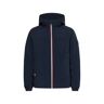 Tommy Hilfiger Mix media hooded jacket Blauw Medium Male