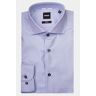 Hugo Boss Business hemd lange mouw h-hank-spread-c6-233 10242063 50496434/450 Blauw Medium Male