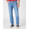 Wrangler Greensboro heren regular-fit jeans mid term Blauw 30-34 Male