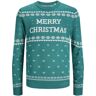 Jack & Jones Kersttrui heren gebreid jorholly Groen Extra Large Male