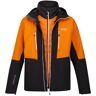 Regatta Heren sacramento ix 2 in 1 waterdichte jas Grijs 2X-Large Male