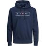 Jack & Jones Elliot sweat hood Blauw Extra Large Male