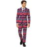 OppoSuits Nordic noel Blauw 52 Male