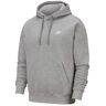 Nike Sportswear club fleece pullover hoodie Grijs Medium Male