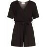 Sisters Point Playsuit Gasly Black Zwart Small Female