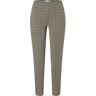 MAC Anna beige & brown jaquard pants 213j Print / Multi 44 Female