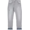 Please P78a damaged jeans grey Grijs Medium Female