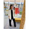 Vanessa Nucci Witte blazer Wit Small Female