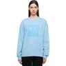 WBLifestyle WB Comfy uniseks oversized sweatshirt voor haar en hem Blauw Medium Female