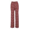 Zusss Broek met ikat print zand/roodbruin Bruin Medium Female