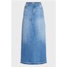 DNM Lange jeansrok elvis rigged blue Print / Multi 26 Female