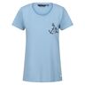 Regatta Dames filandra vii bij de zee anker t-shirt Blauw 42 Female