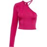 Only Onlassy one shoulder top cs jrs Roze Large Female