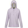 Regatta Dames warriewood microfleece half zip hoodie Paars 46 Female