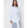 Norr Mona oversized shirt off white - Wit 36 Female