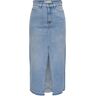 Jacqueline de Yong Bella hw long skirt Denim Large Female