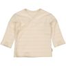 Levv Newborn baby jongens shirt fedde aop creme stripe Ecru 68 Male